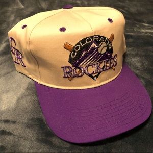 Vintage Colorado Rockies SnapBack hat